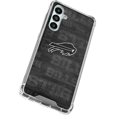 NFL Buffalo Bills Black & White Galaxy A16 5G Clear Case