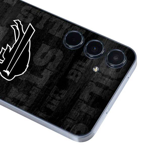 NFL Buffalo Bills Black & White Galaxy A35 5G Skin