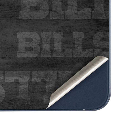 NFL Buffalo Bills Black & White Galaxy A35 5G Skin