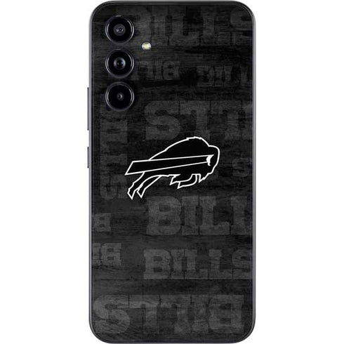 NFL Buffalo Bills Black & White Galaxy A54 5G Skin