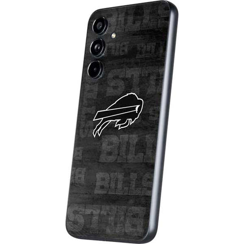 NFL Buffalo Bills Black & White Galaxy A54 5G Skin