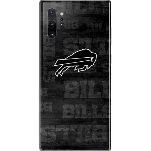 NFL Buffalo Bills Black & White Galaxy Note 10 Plus Skin