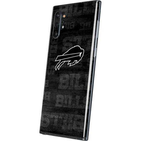 NFL Buffalo Bills Black & White Galaxy Note 10 Plus Skin