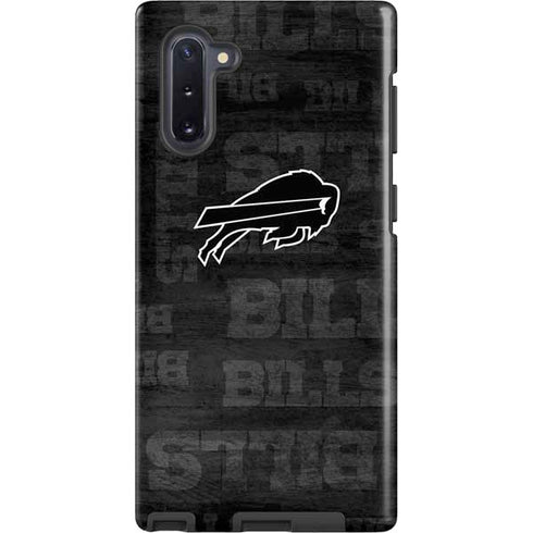 NFL Buffalo Bills Black & White Galaxy Cases