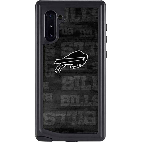 NFL Buffalo Bills Black & White Galaxy Cases