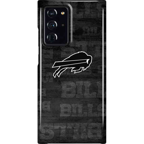 NFL Buffalo Bills Black & White Galaxy Cases