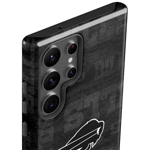 NFL Buffalo Bills Black & White Galaxy S23 Ultra Pro Case