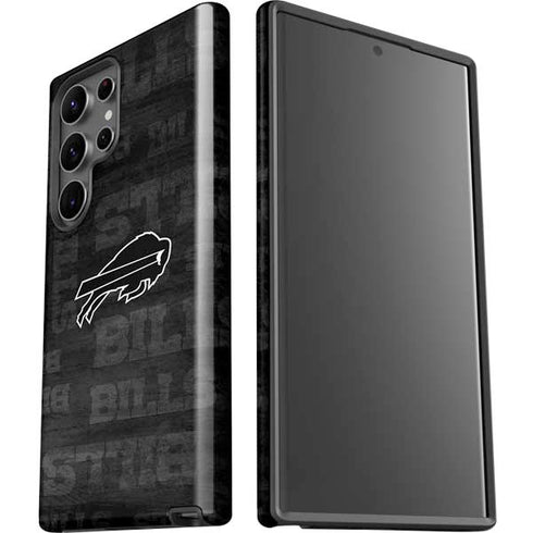 NFL Buffalo Bills Black & White Galaxy S23 Ultra Pro Case