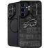 NFL Buffalo Bills Black & White Galaxy S25 Kickstand Case