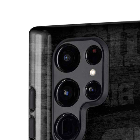 NFL Buffalo Bills Black & White Galaxy S25 Ultra Impact Case