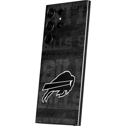 NFL Buffalo Bills Black & White Galaxy S25 Ultra Skin