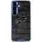 NFL Buffalo Bills Black & White Galaxy S25 Plus Clear Case