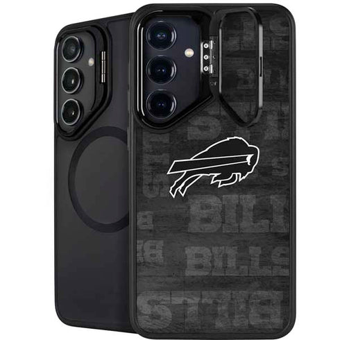 NFL Buffalo Bills Black & White Galaxy S26 Kickstand Case