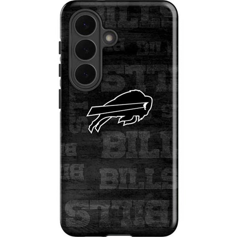 NFL Buffalo Bills Black & White Galaxy S26 Plus Impact Case