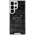 NFL Buffalo Bills Black & White Galaxy S26 Ultra Clear Case