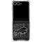 NFL Buffalo Bills Black & White Galaxy Z Flip7 Clear Case