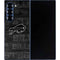 NFL Buffalo Bills Black & White Galaxy Z Fold6 Skin