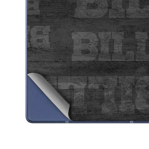 NFL Buffalo Bills Black & White Galaxy Z Fold6 Skin