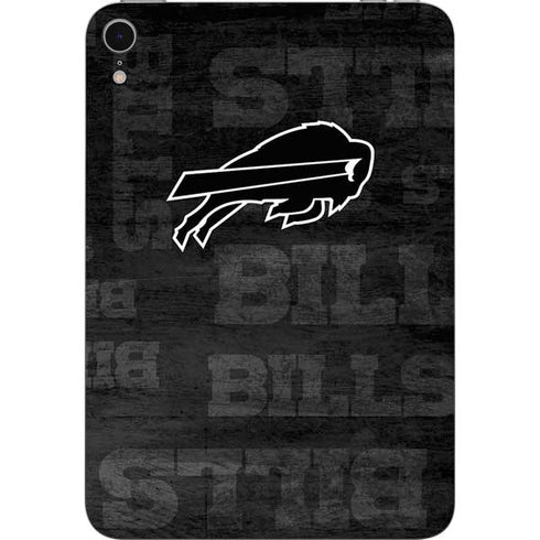 NFL Buffalo Bills Black & White Apple iPad Mini Skin