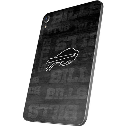 NFL Buffalo Bills Black & White Apple iPad Mini Skin