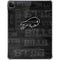 NFL Buffalo Bills Black & White iPad Pro 11in (2024) Clear Case
