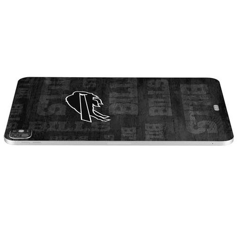 NFL Buffalo Bills Black & White iPad Pro 13in M4 (2024) Skin