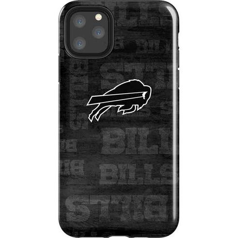 NFL Buffalo Bills Black & White iPhone Cases