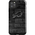 NFL Buffalo Bills Black & White iPhone Cases