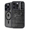 NFL Buffalo Bills Black & White iPhone 14 Pro Kickstand Case