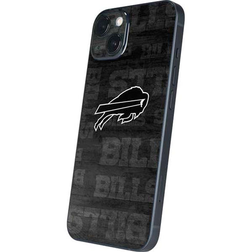 NFL Buffalo Bills Black & White iPhone Skins