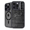 NFL Buffalo Bills Black & White iPhone 15 Pro Kickstand Case