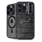 NFL Buffalo Bills Black & White iPhone 15 Pro Max Kickstand Case