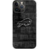 NFL Buffalo Bills Black & White iPhone 15 Pro Max Skin