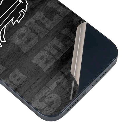 NFL Buffalo Bills Black & White iPhone 15 Skin