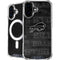 NFL Buffalo Bills Black & White iPhone 16 MagSafe Case