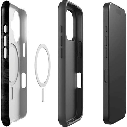 NFL Buffalo Bills Black & White iPhone 16 Plus Magsafe Impact Case