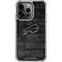NFL Buffalo Bills Black & White iPhone 16 Pro Max Clear Case