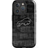 NFL Buffalo Bills Black & White iPhone 16 Pro Max Magsafe Impact Case