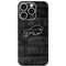 NFL Buffalo Bills Black & White iPhone 16 Pro Skin