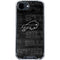 NFL Buffalo Bills Black & White iPhone 16e Clear Case