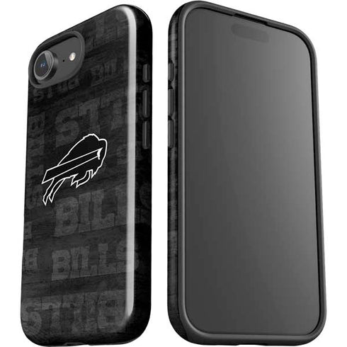 NFL Buffalo Bills Black & White iPhone 16e Impact Case