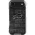 NFL Buffalo Bills Black & White iPhone 17 Air Clear Case