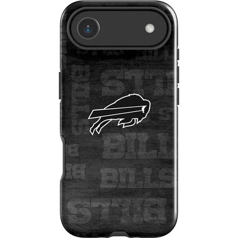 NFL Buffalo Bills Black & White iPhone 17 Air Impact Case
