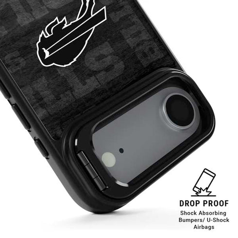 NFL Buffalo Bills Black & White iPhone 17 Air Kickstand Case