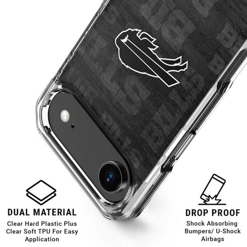 NFL Buffalo Bills Black & White iPhone 17 Air MagSafe Case