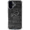 NFL Buffalo Bills Black & White iPhone 17 Clear Case