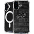 NFL Buffalo Bills Black & White iPhone 17 MagSafe Case