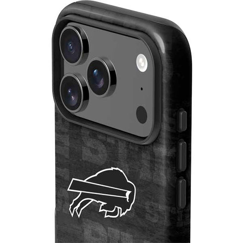 NFL Buffalo Bills Black & White iPhone 17 Pro Impact Case