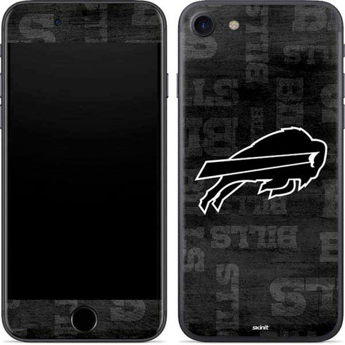 NFL Buffalo Bills Black & White iPhone 8 Skin