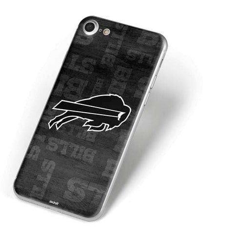 NFL Buffalo Bills Black & White iPhone 8 Skin
